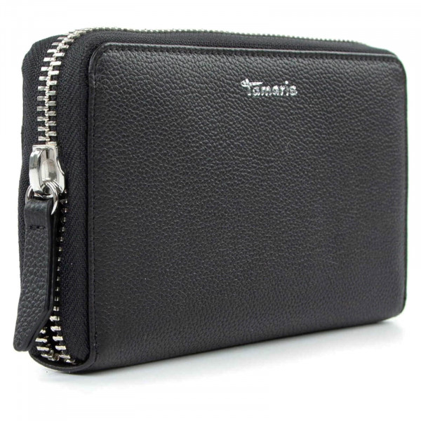 Dámska kožená peňaženka Tamaris Ebba - čierna