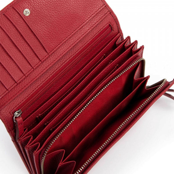 Dámska kožená peňaženka Tamaris Edvina - červená