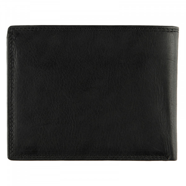 Pánska kožená peňaženka DSTRCT David - čierna