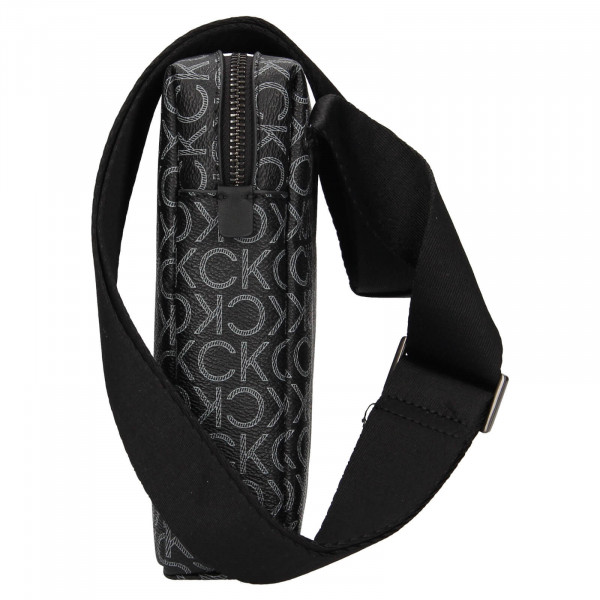 Pánska taška cez rameno Calvin Klein Diando - šedo-čierna