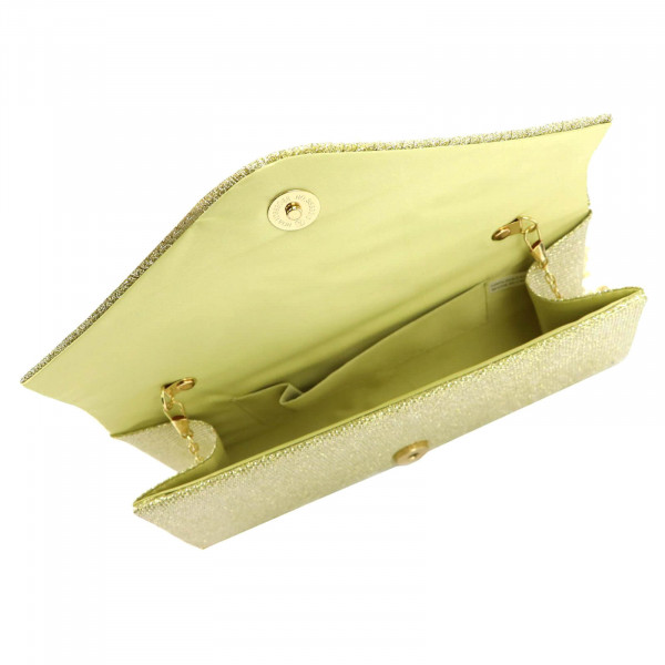 Dámska listová kabelka Jassica Pavla - ružovo-zlatá
