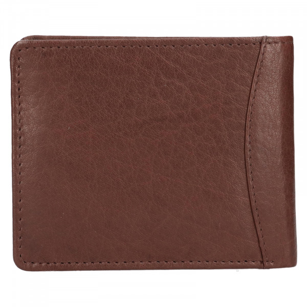 Pánska kožená peňaženka Lagen Palleto - hnedá