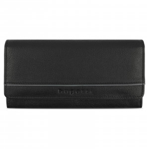 Dámska kožená peňaženka Bugatti Siala - čierna