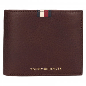 Pánska kožená peňaženka Tommy Hilfiger Fabian - hnedá