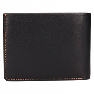 Pánska kožená peňaženka Lagen Alcer - čierna