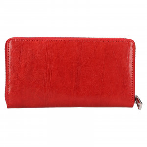 Dámska kožená peňaženka Lagen Ajlic - červená