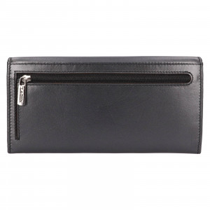 Malá dámska kožená peňaženka Lagen Silesis - čierna