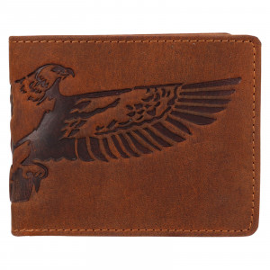 Pánska kožená peňaženka Lagen Egell - hnedá