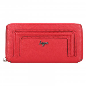 Dámska kožená peňaženka Lagen Arzea - červená