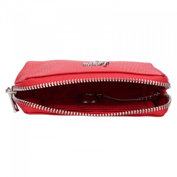 Dámska kožená peňaženka Lagen Leaura - červená