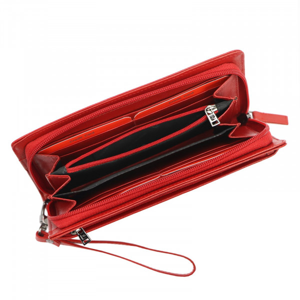Dámska kožená peňaženka Pierre Cardin Virage - červená