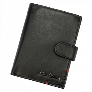 Pánska kožená peňaženka Pierre Cardin Peter - čierno-modrá
