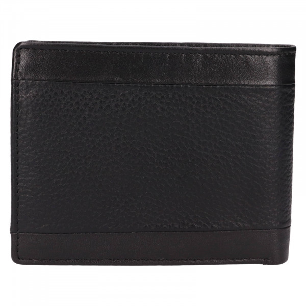 Pánska kožená peňaženka Lagen Berber - čierna