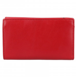 Dámska kožená peňaženka Lagen Slávka - červená