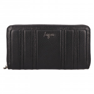 Dámska kožená peňaženka Lagen Martena - čierna