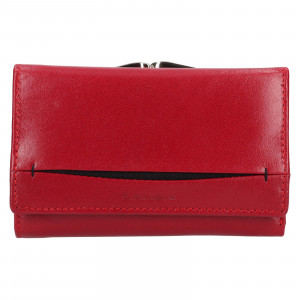 Dámska kožená peňaženka Lagen Bontia - červená