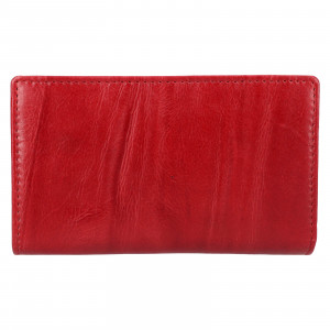 Dámska kožená peňaženka Lagen Lisanda - červená