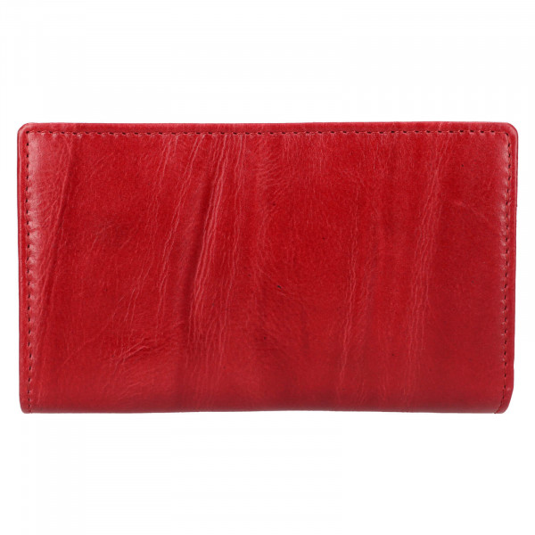 Dámska kožená peňaženka Lagen Lisanda - červená