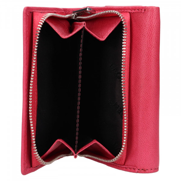 Dámska kožená peňaženka Lagen Kajte - ružová