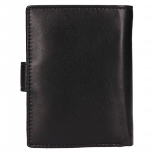 Pánska kožená peňaženka Lagen Persson - čierna