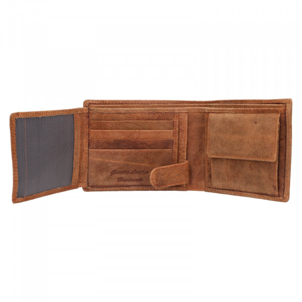 Pánska kožená peňaženka Lagen Torsten - hnedá