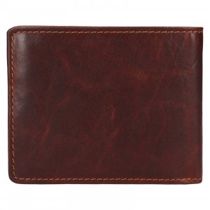 Pánska kožená peňaženka Lagen Ulf - hnedá