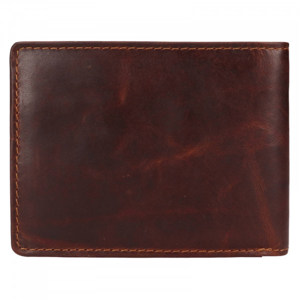 Pánska kožená peňaženka Lagen Gunell - hnedá