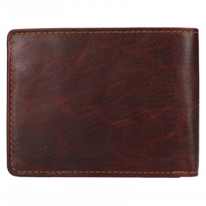 Pánska kožená peňaženka Lagen Birger - hnedá