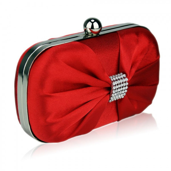 Dámska listová kabelka LS Fashion Katie - červená