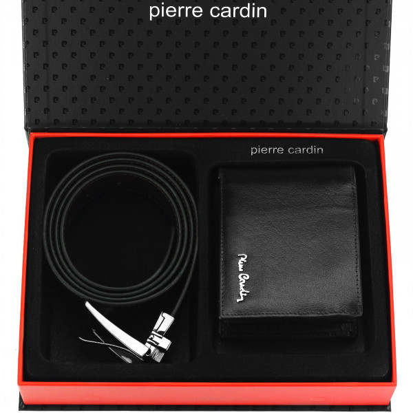 Luxusná pánska darčeková sada Pierre Cardin Lennon - čierna