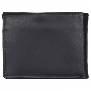 Pánska kožená peňaženka Sparwell Greg - čierna