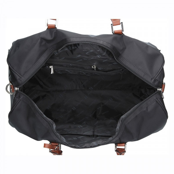 Unisex cestovná taška Hexagona Weekend - čierna