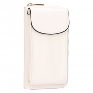 Dámska peňaženko-kabelka na mobil Meet & Match Melanie - biela