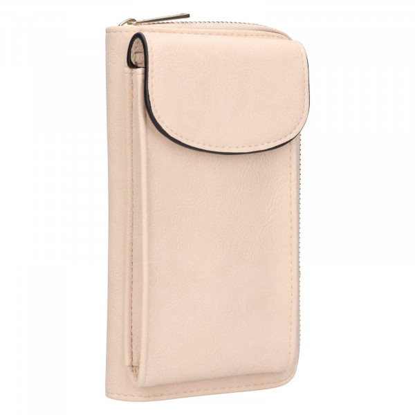 Dámska peňaženko-kabelka na mobil Meet & Match Melanie - béžová