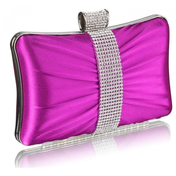 Dámska listová kabelka LS Fashion Melissa - fialová