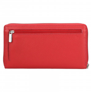 Dámska kožená peňaženka Lagen Marge - červená