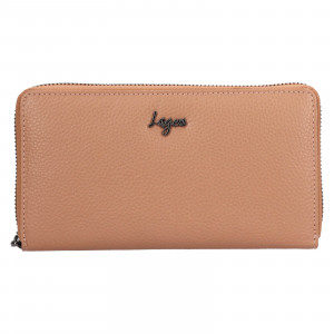 Dámska kožená peňaženka Lagen Marge - svetlo hnedá