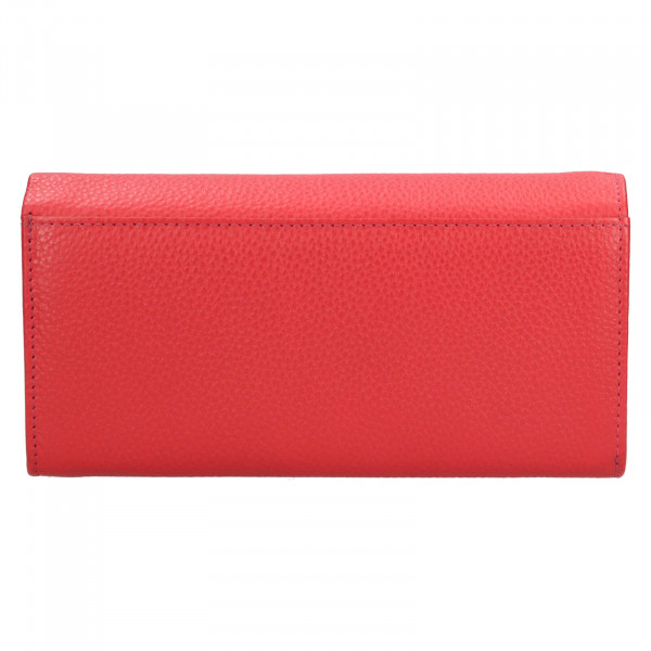 Dámska kožená peňaženka Lagen Vivie - červená