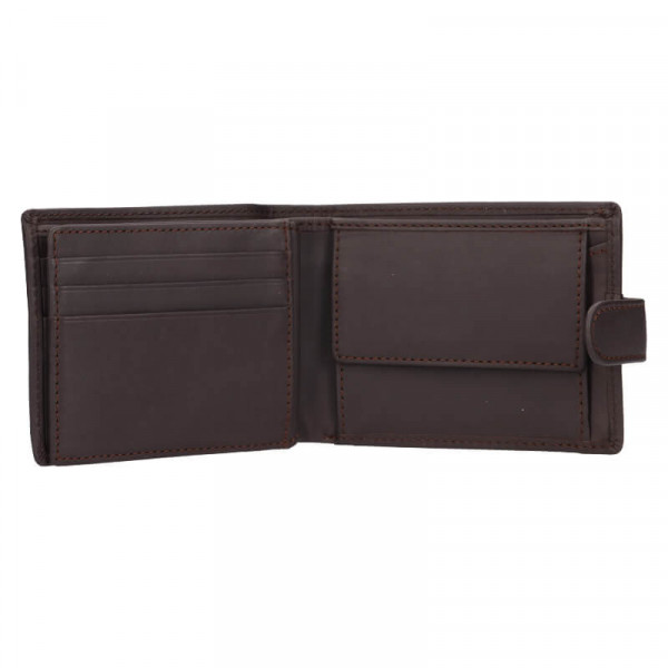 Pánska kožená peňaženka Lagen Cody - hnedá
