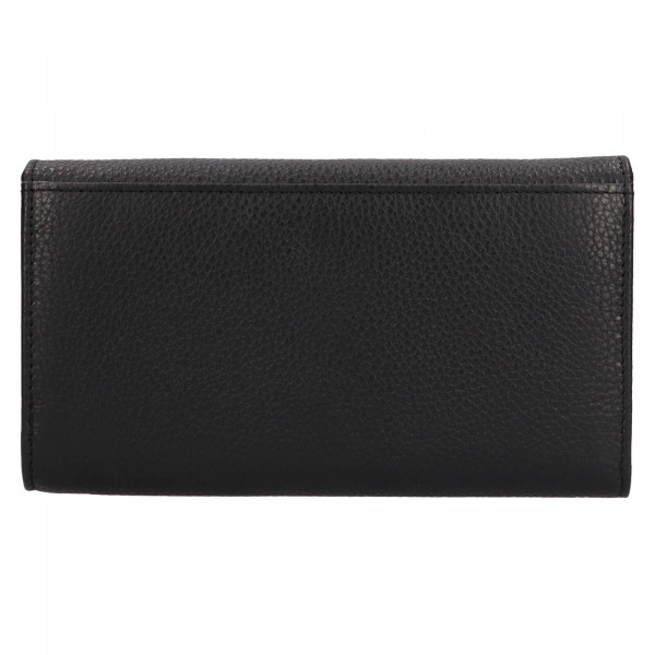 Dámska kožená peňaženka Lagen Manon - čierna