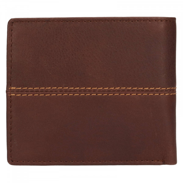 Pánska kožená peňaženka Lagen Arnaud - hnedá