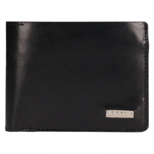Pánska kožená peňaženka Lagen Cédrik - čierna