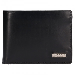 Pánska kožená peňaženka Lagen Enzo - čierna